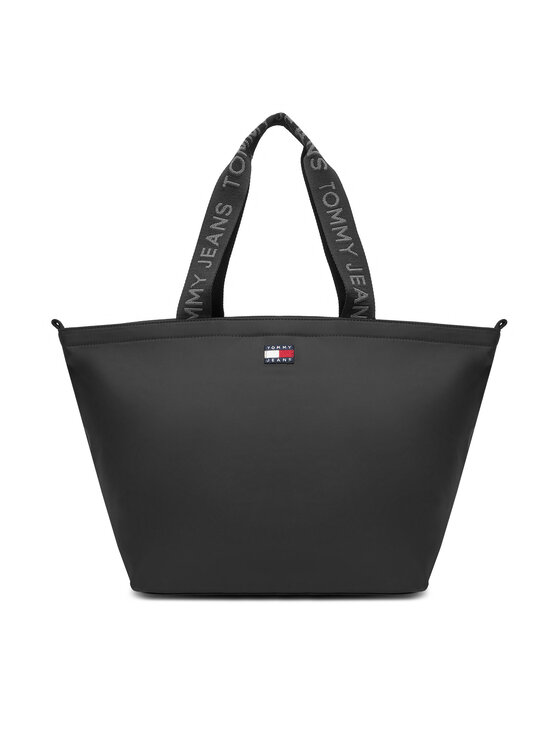 Tommy Jeans Сак Tommy Jeans Ess Daily Tote AW0AW17891 Черен