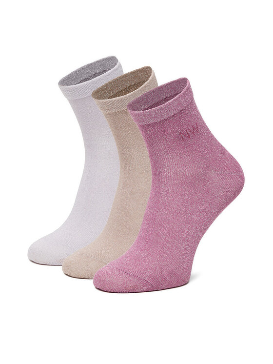 Nine West Calzini lunghi Nine West CEO_AS_NW_02_Z_AW25 (3 PACK) Rosa