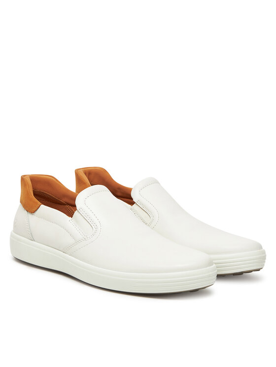 ECCO Sneakersy ECCO Soft 7 M 47083450104 Bílá