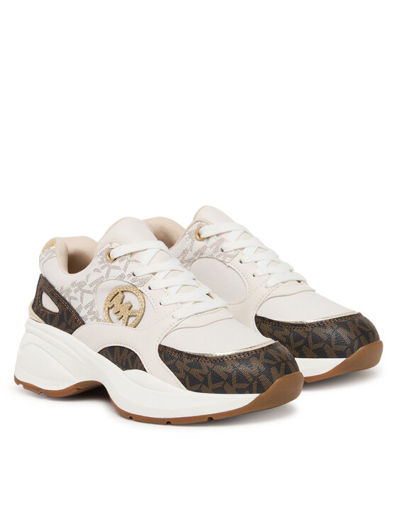MICHAEL Michael Kors Sneakersy MICHAEL Michael Kors MK02656256 Écru