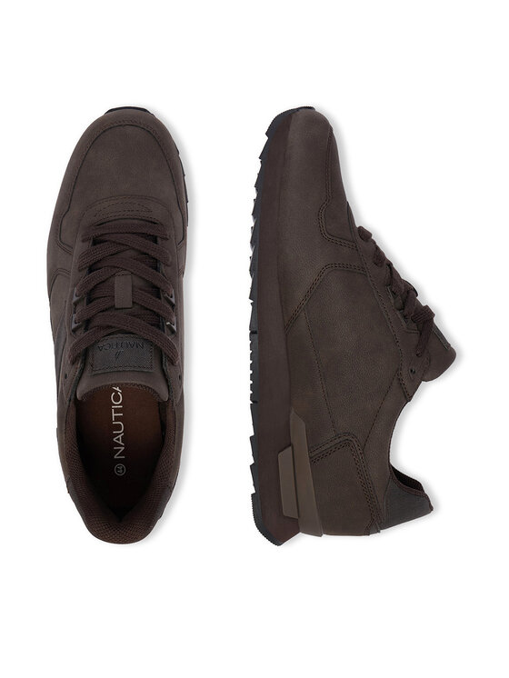 Nautica Sneakersy Nautica CEO-BURTON-01 Brązowy ciemny