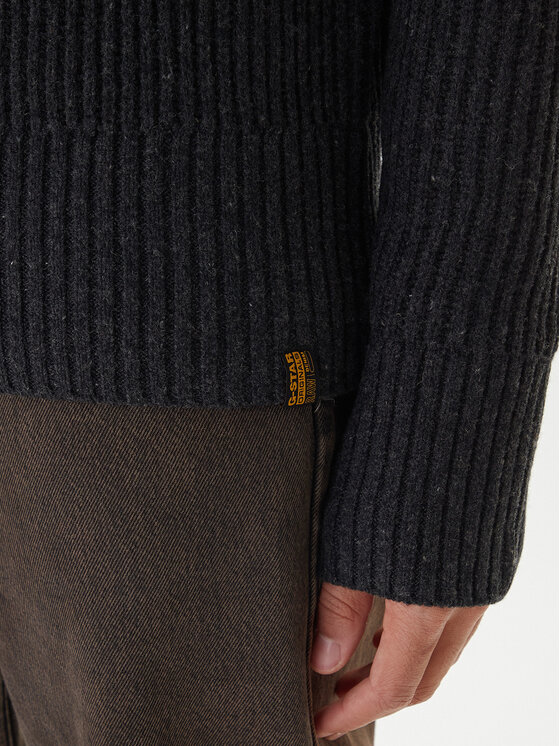 G-STAR G-Star Raw Πουλόβερ Essential D23938-E212 Γκρι Regular Fit