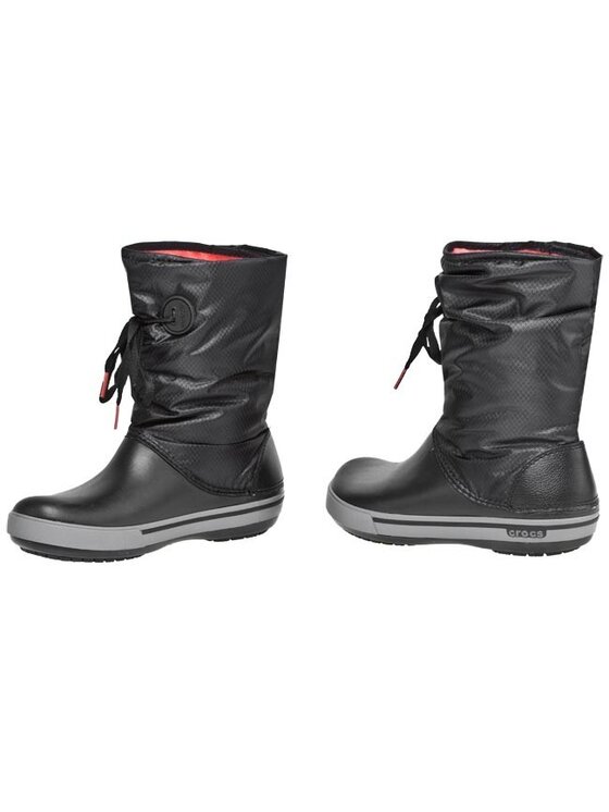 Crocs Stivali da neve Crocs Crocband II.5 Lace Boot W 14545 Black/Charcoal