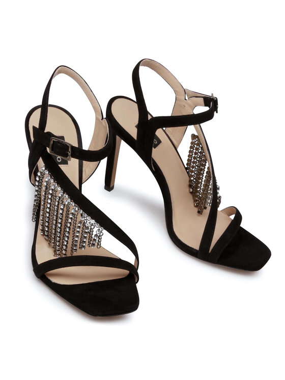 PINKO Босоніжки PINKO Laurence Al 20-21 PBKSH 1P21ZG Y6RD Чорний