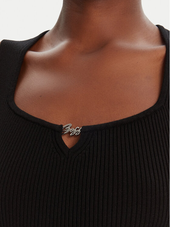 BOSS BOSS Top Fiura 50543939 Negro Regular Fit
