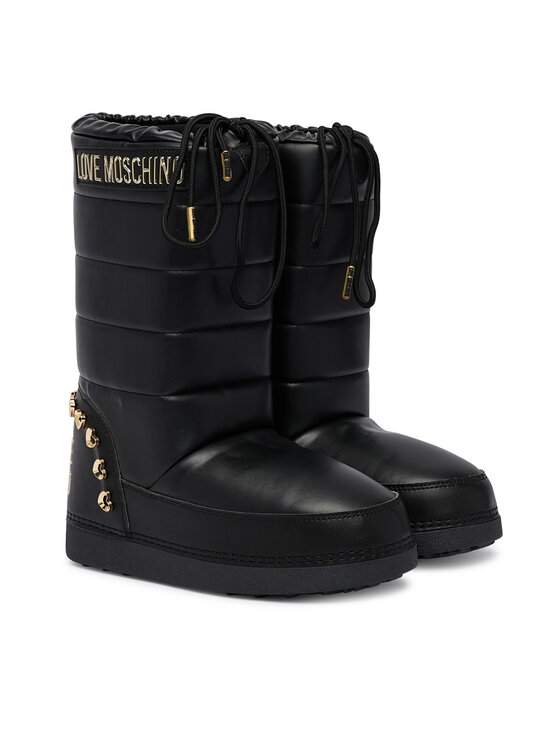 LOVE MOSCHINO Sněhule LOVE MOSCHINO JA24132G0PISG00B Černá