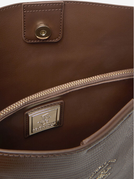 Beverly Hills Polo Club Kabelka Beverly Hills Polo Club BHPC-W-04-A23 Hnědá