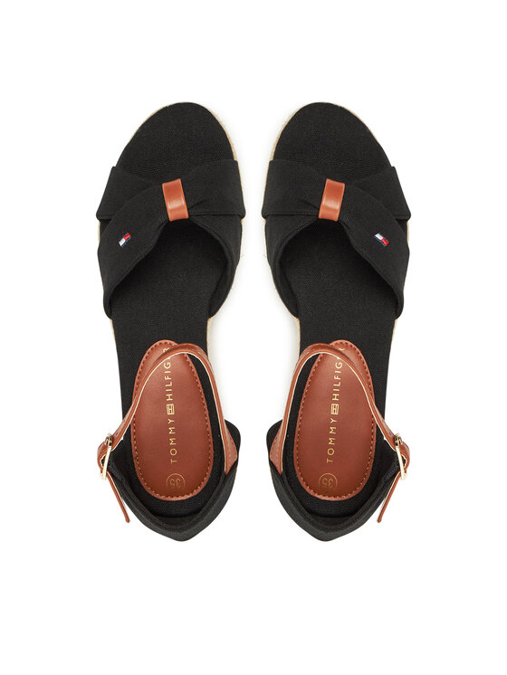 Tommy Hilfiger Εσπαντρίγιες Tommy Hilfiger T3A7-33801-0048 S Μαύρο