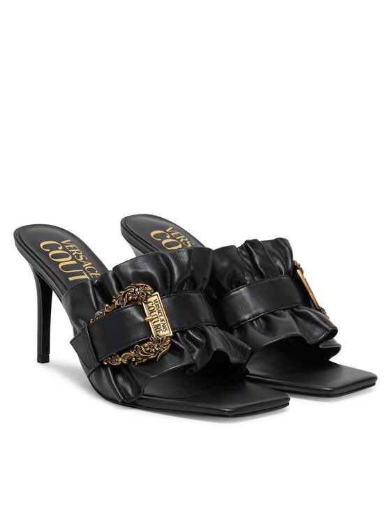 Versace Jeans Couture Klapki Versace Jeans Couture 78VA3S70 Czarny