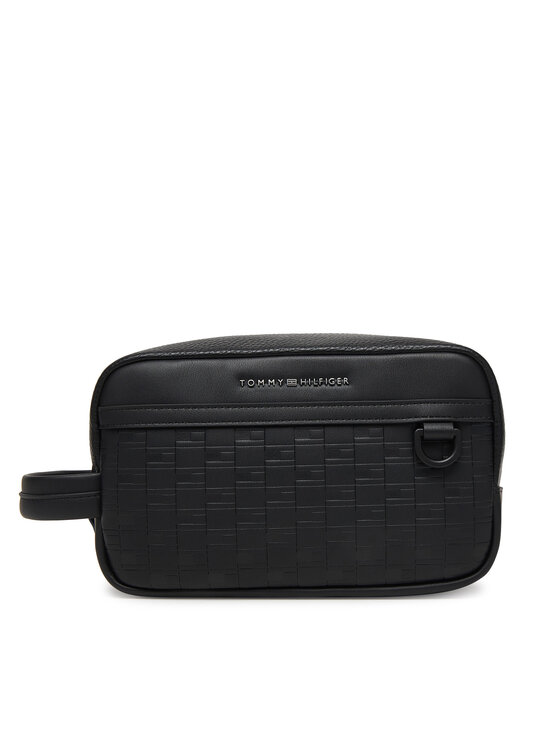 Tommy Hilfiger Kosmetyczka Tommy Hilfiger Th Modern Washbag AM0AM13947 Czarny