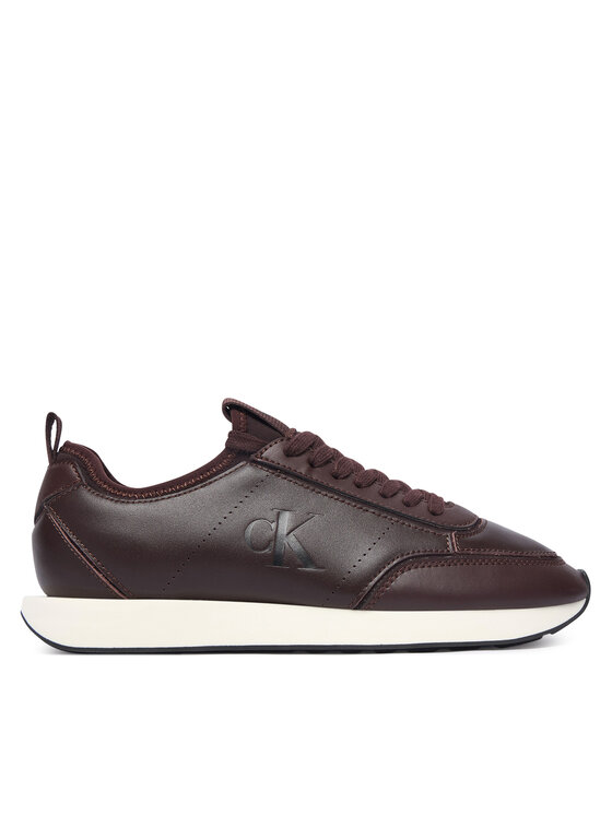 Calvin Klein Sneakers Calvin Klein Retro Runner Sock Panl Lth Neo HW0HW03118 Bordeaux