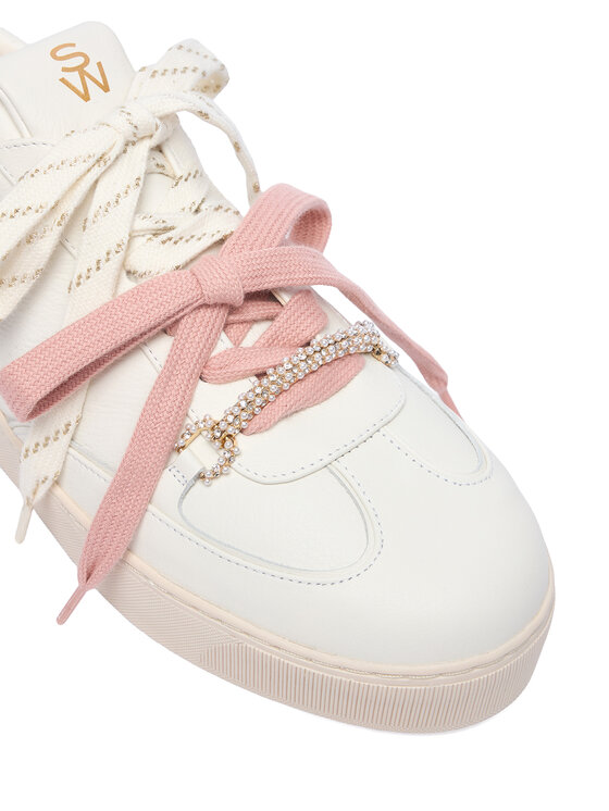 Stuart Weitzman Снікерcи Stuart Weitzman Colton SN031 Кремовий