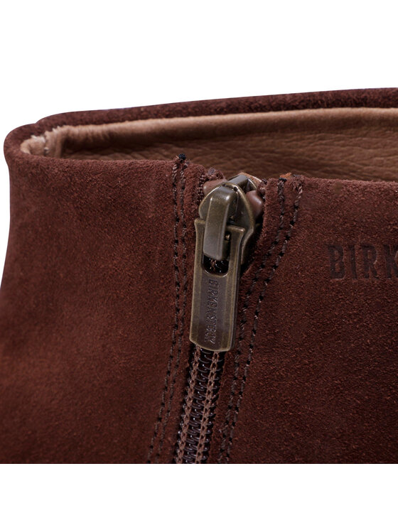 Birkenstock Botki Birkenstock Melrose 1017290 Brązowy