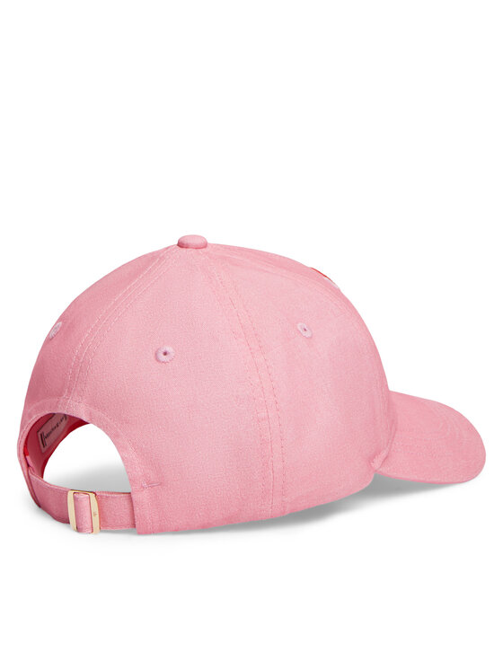 Tommy Hilfiger Kapa s šiltom Tommy Hilfiger Logo Embroidery Baseball Cap AW0AW18338 Roza
