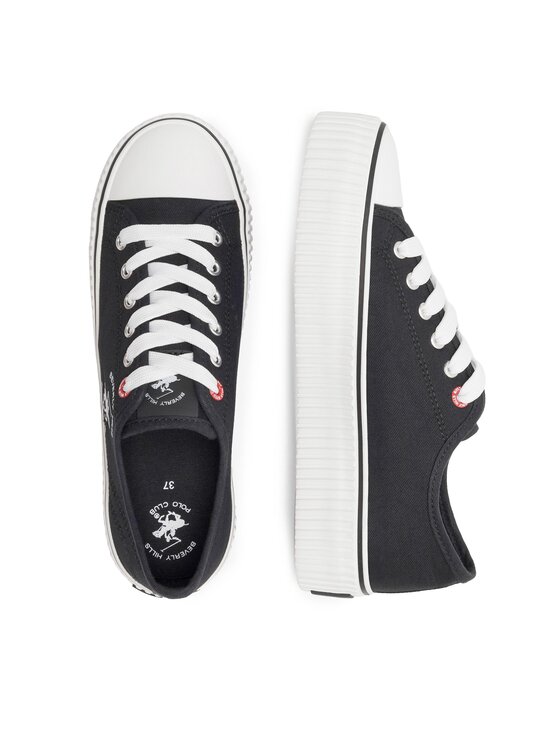 Beverly Hills Polo Club Plátenky Beverly Hills Polo Club BHPC027M Čierna