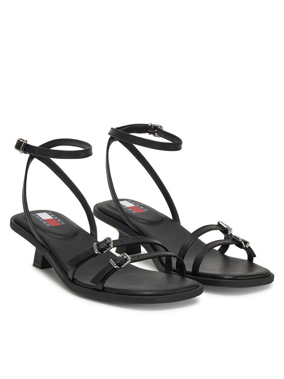 Tommy Jeans Sandale Tommy Jeans The Noho Sandal EN0EN02779 Crna