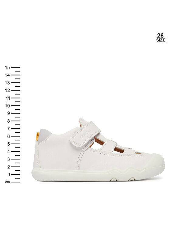 Geox Sandały Geox B Steppieup Boy B555WA 00085 C1236 Biały