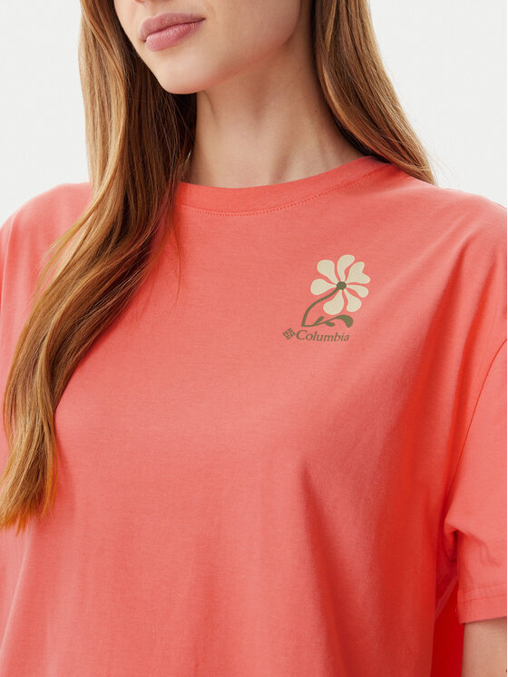 Columbia Columbia T-shirt Rolling Bend™ Graphic 2120031 Rosa Oversize
