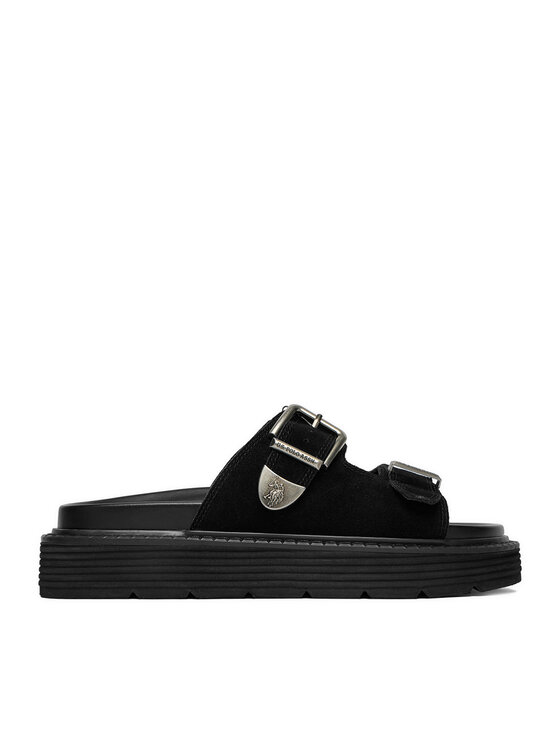 U.S. Polo Assn. Шльопанці U.S. Polo Assn. EO-TANIA001W/6S1 Чорний