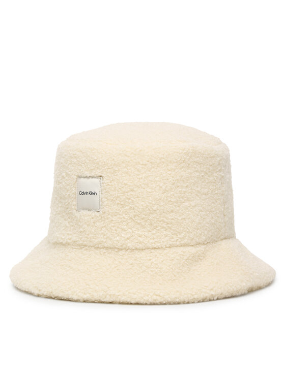 Calvin Klein Klobúk Calvin Klein Boucle LV04F5055G Écru