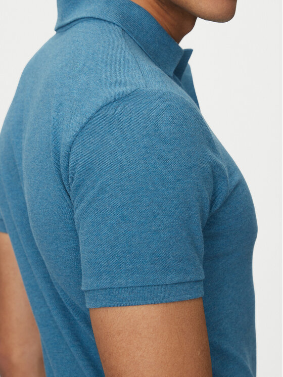 Polo Ralph Lauren Polo Ralph Lauren Поло 710536856412 Блакитний Slim Fit