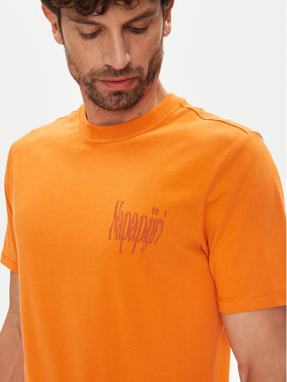 Napapijri Napapijri Camiseta S-Turrach NP0A893U Naranja Regular Fit