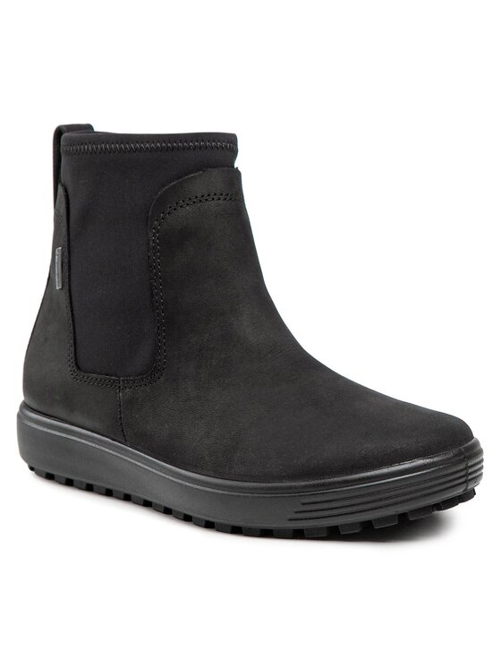 ECCO Botki ECCO Soft 7 Tred W GORE-TEX 45046351052 Czarny