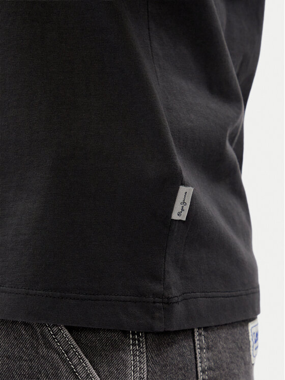 Pepe Jeans Pepe Jeans Футболка Jacko PM508664 Чорний Regular Fit