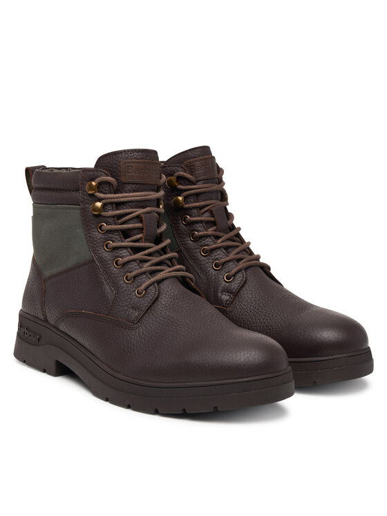 Barbour Trzewiki Barbour Eslington MFO0853BK91 Brązowy ciemny