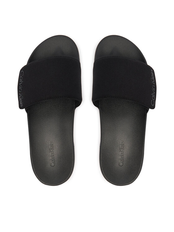 Calvin Klein Klapki Calvin Klein Ess Slide Adj Monobrand Cv HM0HM02115 Zielony