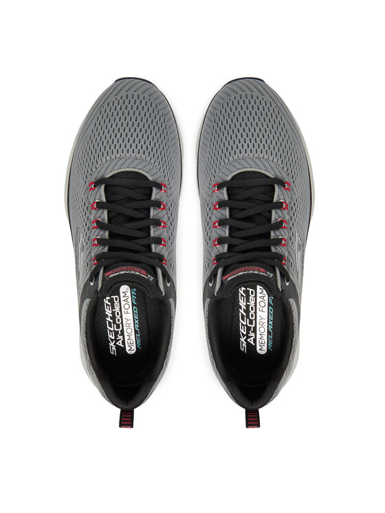 Skechers Παπούτσια για Τρέξιμο Skechers Edgeride-Contention 232843/CCBK Γκρι