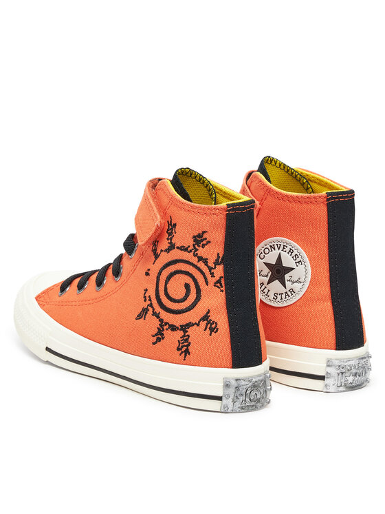 Converse Кеди Converse Ctas 1V Hi X Naruto A14840C Оранжевий