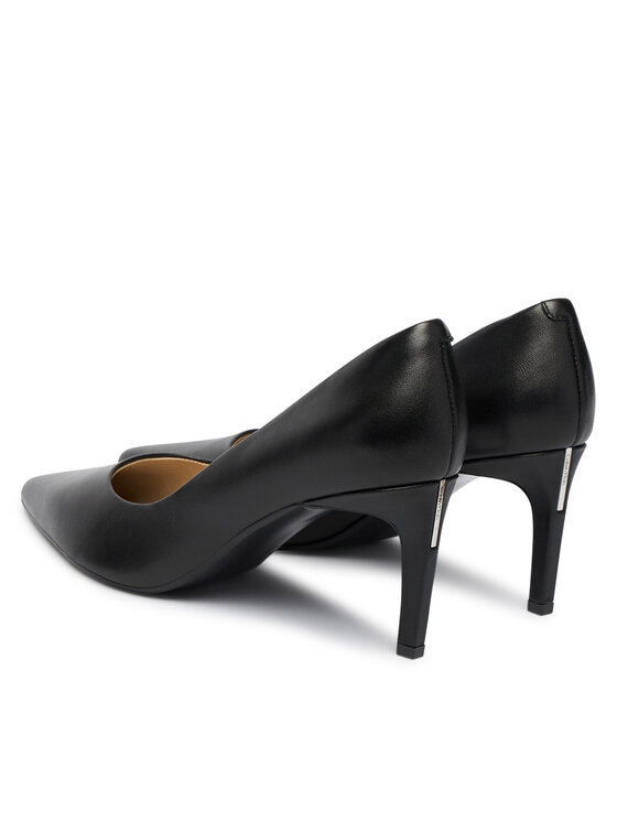 Calvin Klein Štikle Calvin Klein Ess Stiletto 70 HW0HW02607 Crna