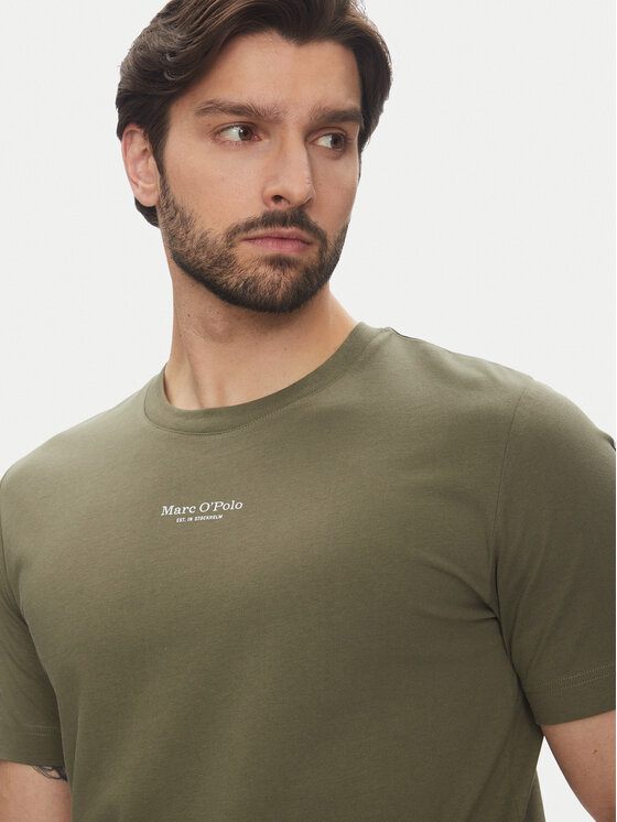 Marc O'Polo Marc O'Polo Футболка 523 2012 51382 Зелений Regular Fit
