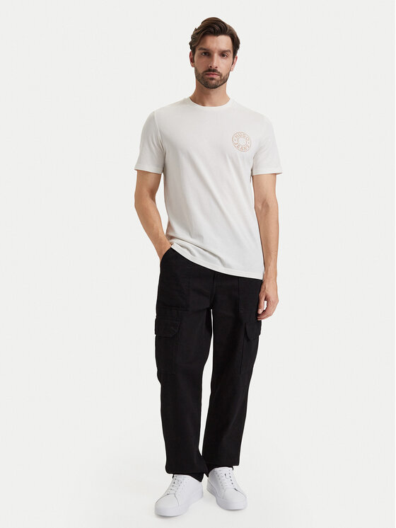 HUGO HUGO Camiseta Nemodo 50572303 Crema Regular Fit