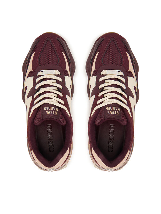 Steve Madden Снікерcи Steve Madden 11005324 Бордовий