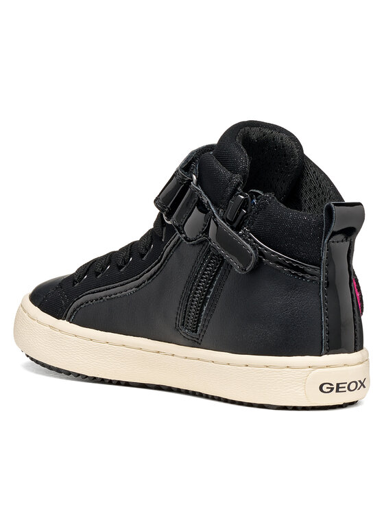 Geox Sneakersy Geox J Kalispera Girl J744GI 5402 C0922 D Czarny