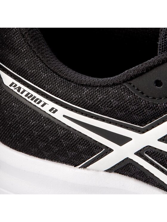 Asics Маратонки за бягане Asics Patriot 8 T669N Черен