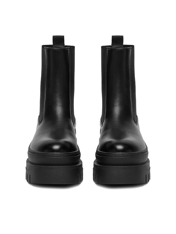 DeeZee Členková obuv s elastickým prvkom DeeZee CEO-HY60290S-1 Čierna