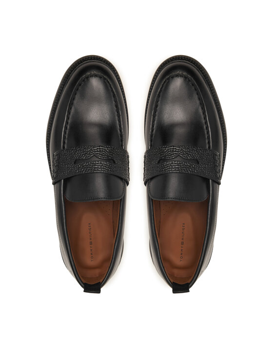 Tommy Hilfiger Loafers Tommy Hilfiger Corporate Casual FM0FM05968 Čierna