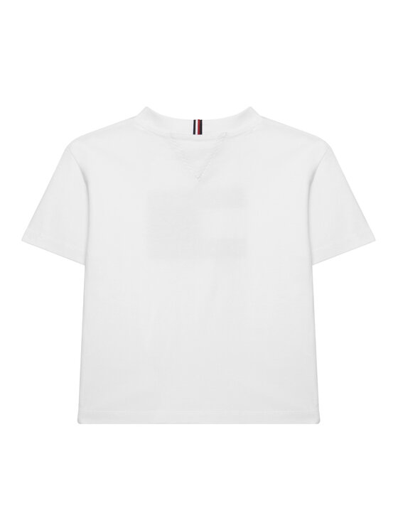 Tommy Hilfiger Tommy Hilfiger Camiseta KB0KB10340 M Blanco Regular Fit