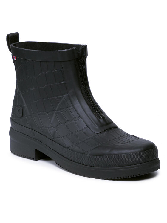 Viking Гумові чоботи Viking Gyda Crocco Zipper 1-34135-2 Чорний