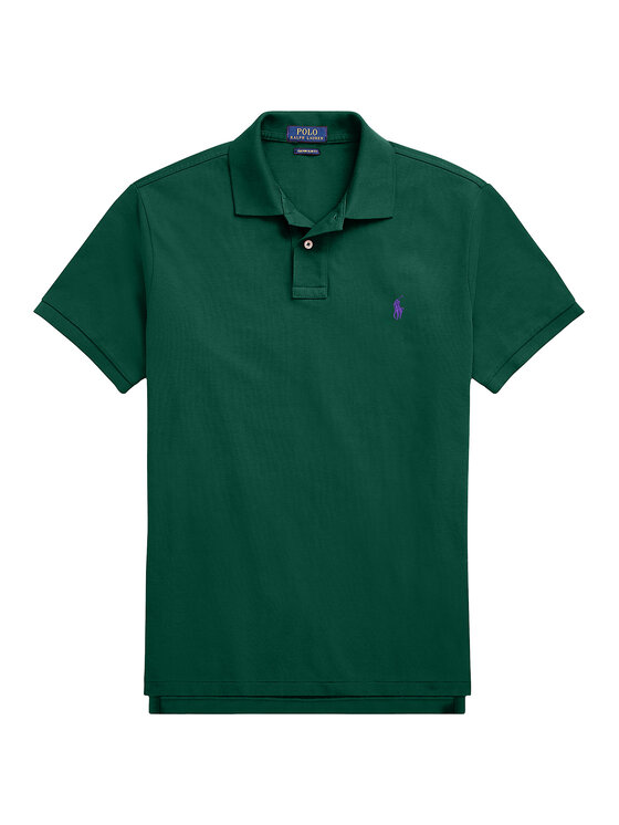 Polo Ralph Lauren Polo Ralph Lauren Поло 710782592016 Зелений Custom Slim Fit