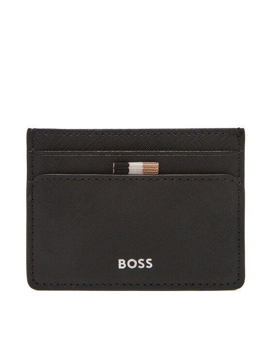 BOSS Puzdro na kreditné karty BOSS Zair Card holder N. 50536751 Čierna