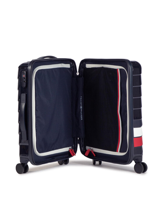 Tommy Hilfiger Valigia da cabina Tommy Hilfiger Corporate Case 20 AU0AU01060 Blu scuro