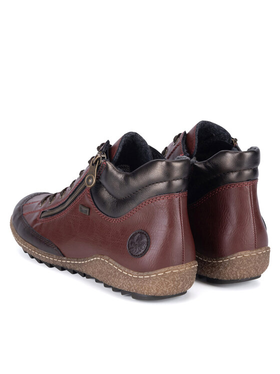 Rieker Bakancs Rieker L7500-35 Bordó
