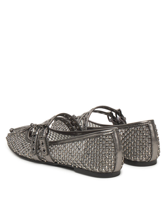 Guess Балетки Guess FLJKNN FAB02 Срібний