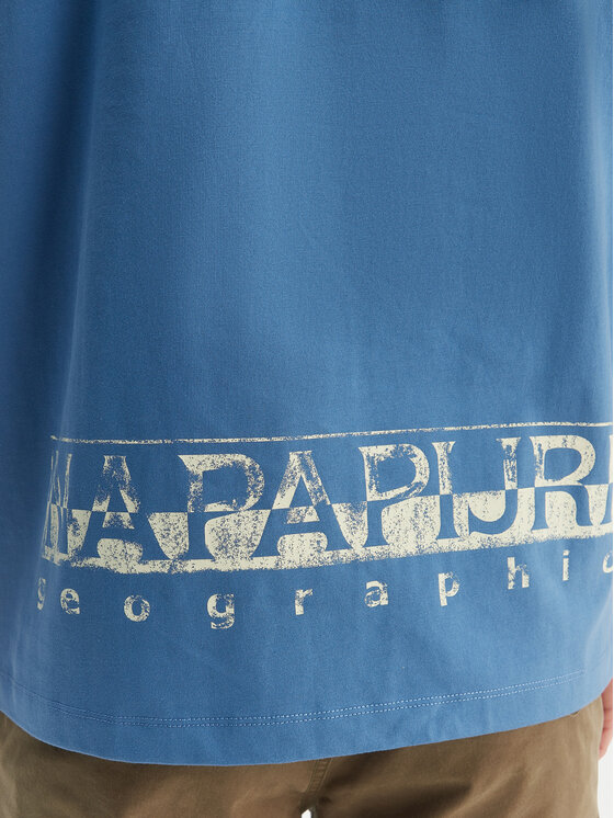 Napapijri Napapijri Polo E-Reflect NP0A4H4B Écru Relaxed Fit