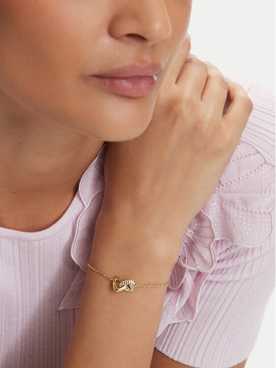 Guess Náramek Guess JUBB06 014JW Zlatá