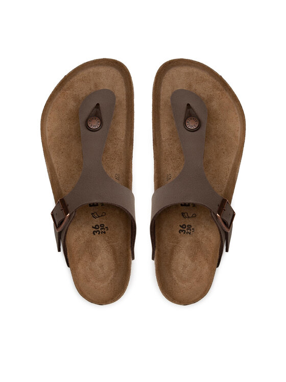 Birkenstock В'єтнамки Birkenstock Gizeh 0043751 Коричневий